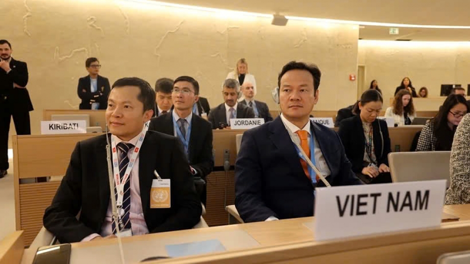 Vietnam attends United Nations Human Rights Council meeting in Geneva.jpg