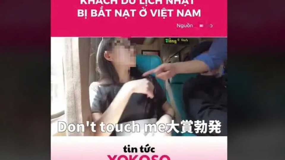 Sự thật nữ du khách Nhật Bản bị "bắt nạt" khi đi tàu hỏa Đà Nẵng-Huế