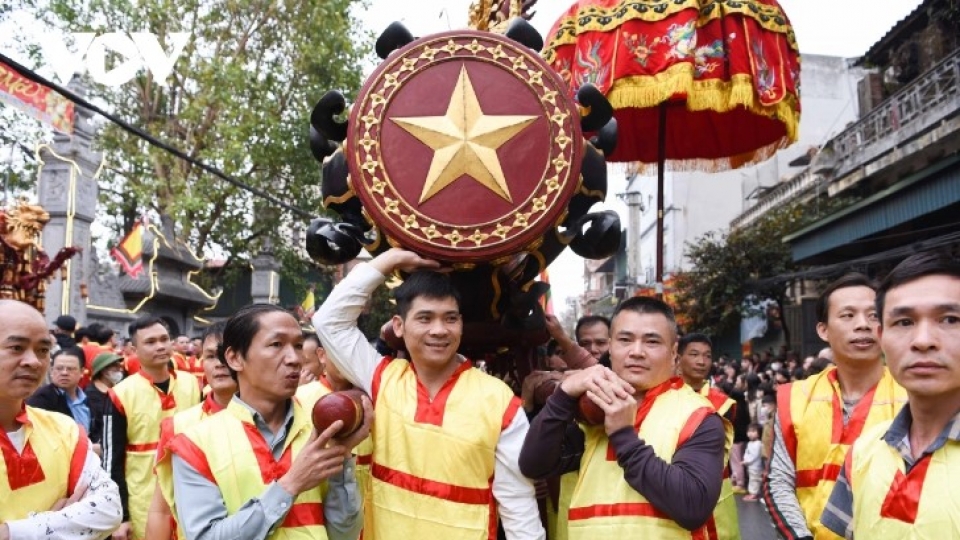 Dong Ky firecracker procession festival kicks off in Bac Ninh