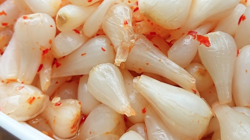 Local pickled shallots among world’s Top 55 best preserved vegetables