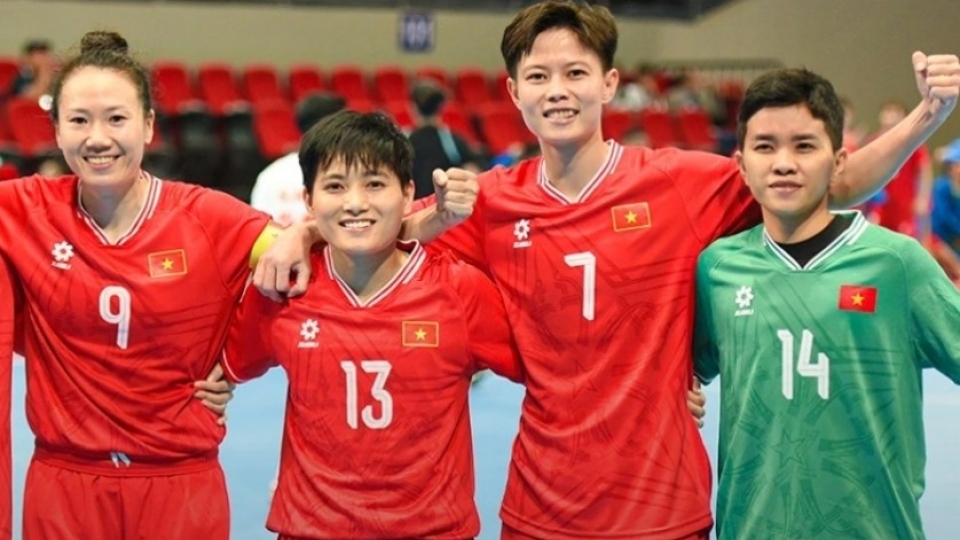 Vietnam in second seed group for Asian women futsal championship finals