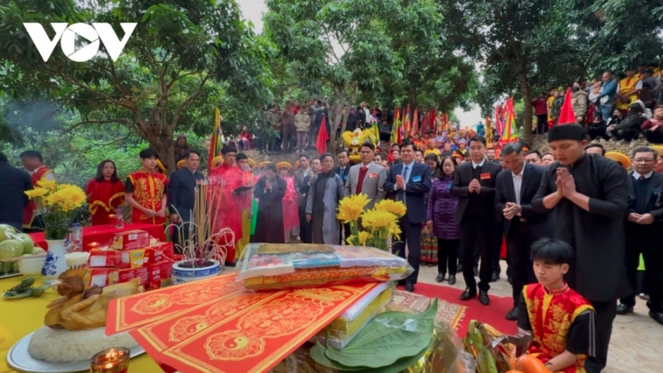 Hai Ba Trung Temple incense offering festival excites crowds