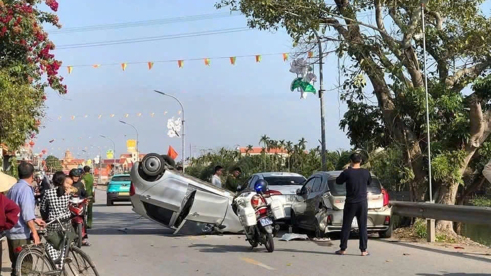 Traffic accidents down significantly during 9-day Lunar New Year holiday