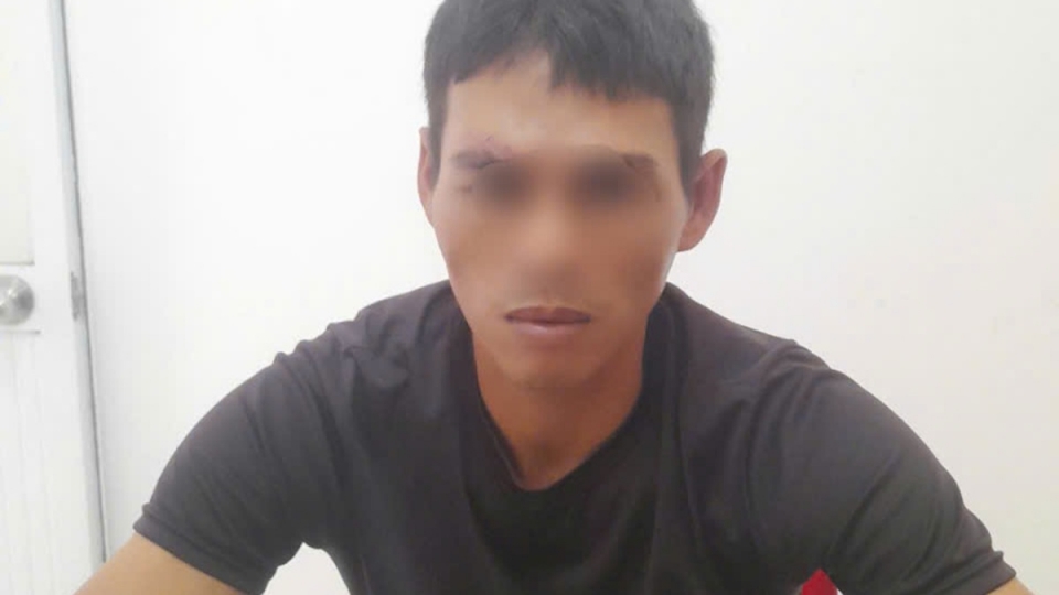 Phạm Hoàng Tuân tại cơ quan công an.jpg