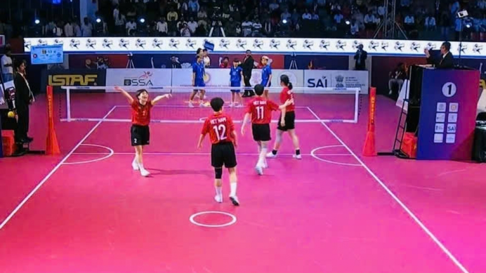 Vietnam beat Thailand in Women Quadrant - Sepak Takraw World Cup.jpg