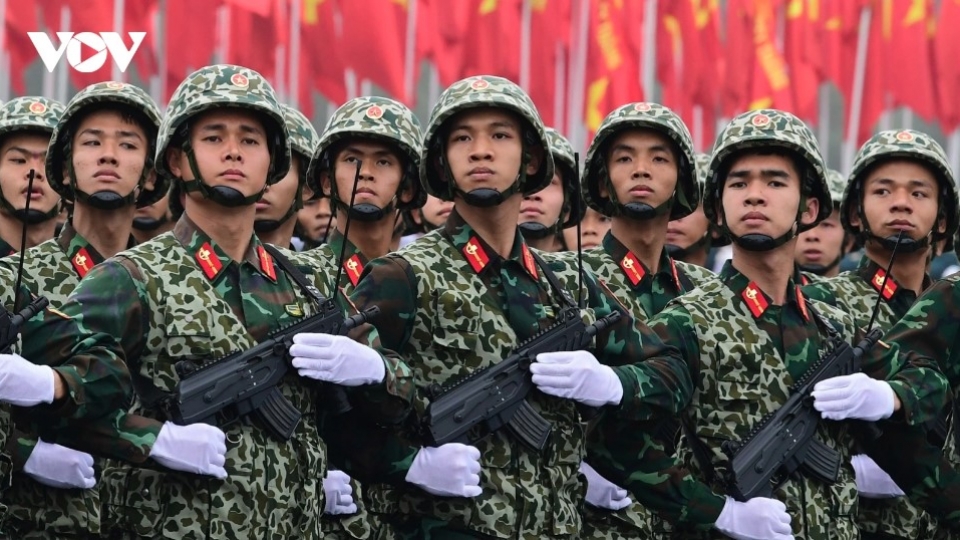 Rehearsal for parade marking 50 years of Southern Vietnam’s liberation