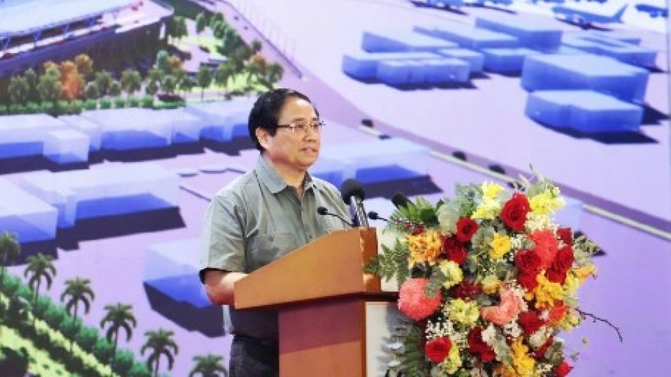 PM Chinh speaks at the event_0.jpg