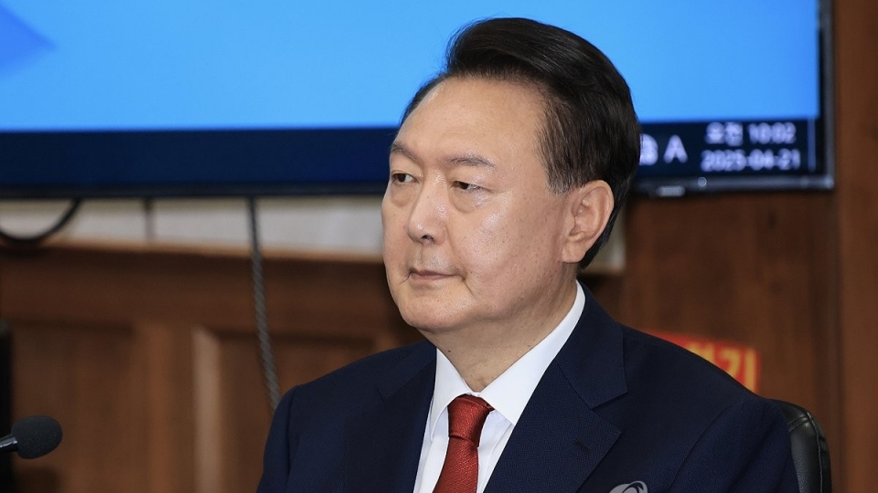 cuu tong thong Han Quoc Yoon Suk Yeol co mat tai toa xet xu ong -yonhap.jpg