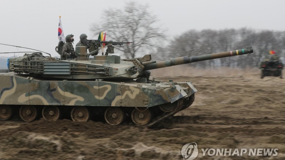 xe tang Han Quoc, quan nhan Han Quoc, quan doi Han Quoc -yonhap.jpg