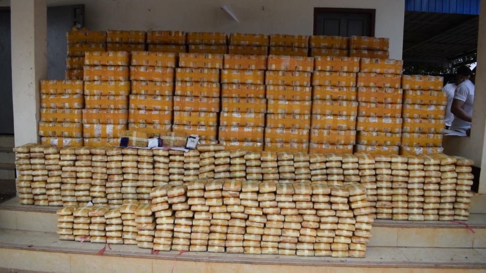 Lực lượng Biên phòng tỉnh Bokeo (Lào) đụng độ với nhóm buôn bán ma túy