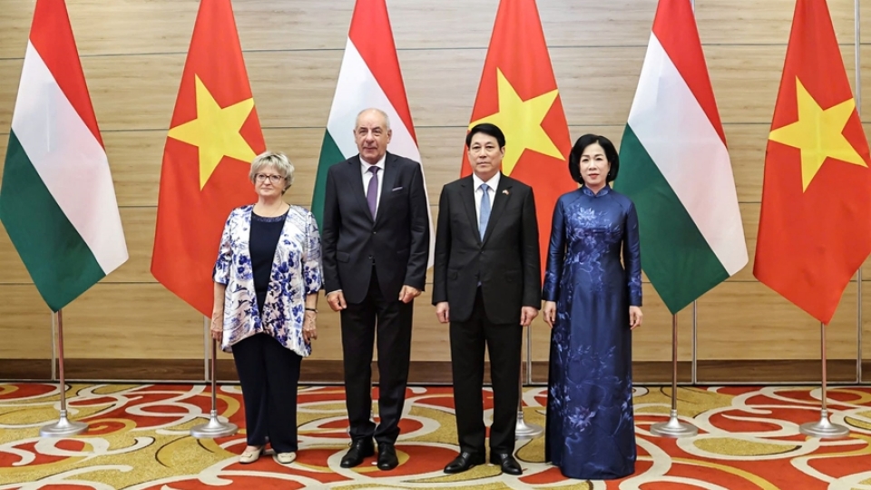 Luog Cuong and Tamas Sulyok in Hanoi on May 28.jpg