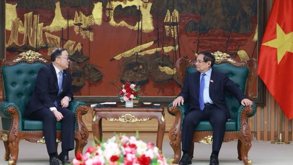 PM welcomes PowerChina’s cooperation plan with Vietnamese partners.jpg
