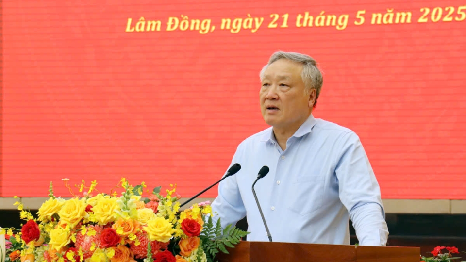 PTT Nguyen Hoa Binh lam viec voi 3 tinh Lam Dong, Binh Thuan, Dak Nong 4.jpg