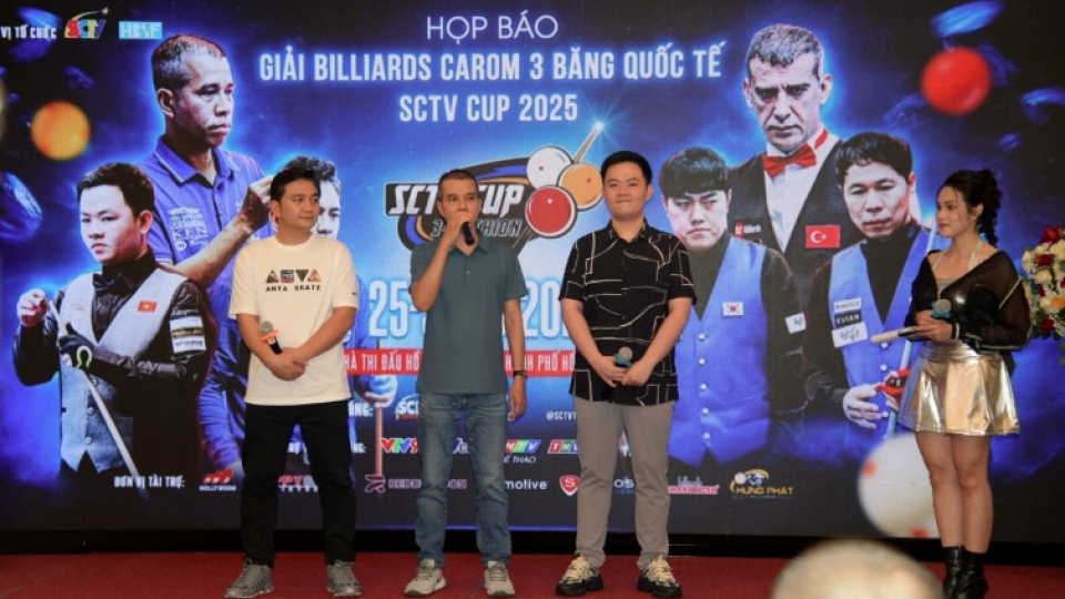 Int’l billiards tournament in Ho Chi Minh City offers massive purse