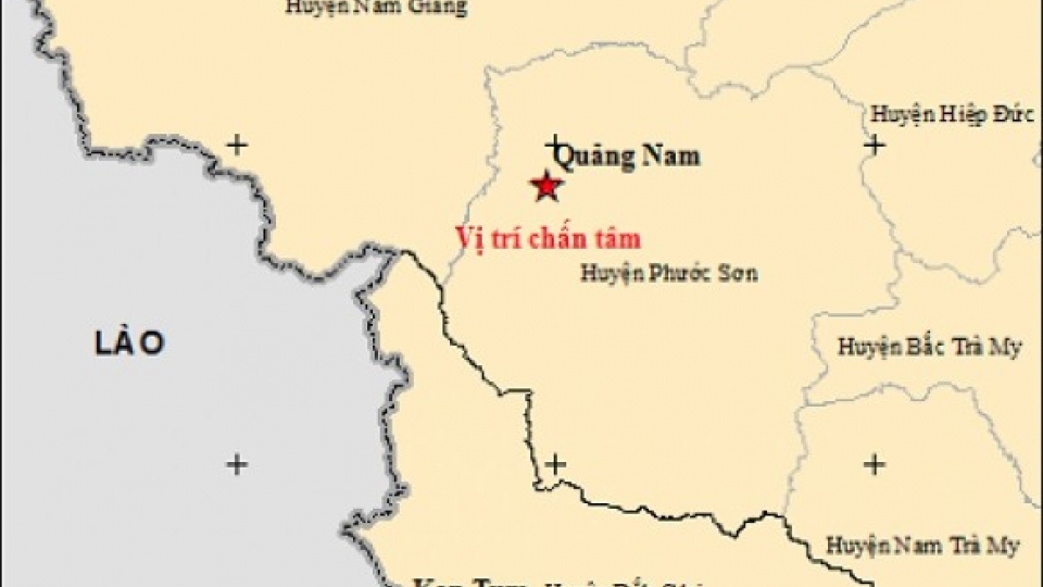 Earthquakes recorded in Dien Bien and Quang Nam