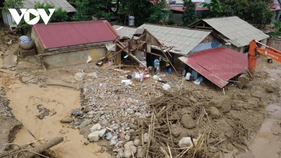 Flooding ravages northern Vietnam, leaving five dead