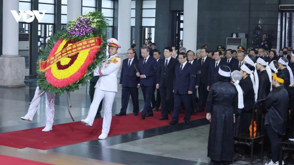 State funeral held for former President Tran Duc Luong