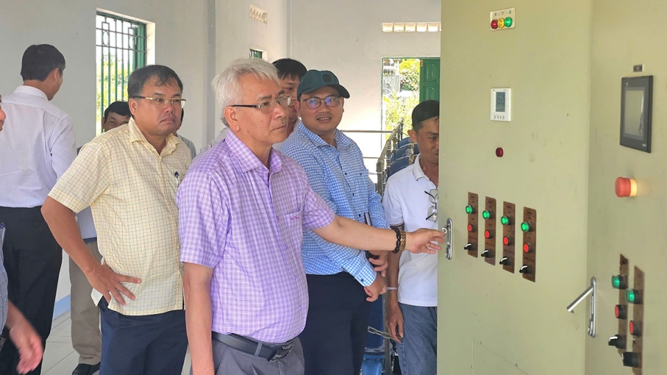 Hoàn thành sửa chữa trạm bơm 37 tỷ đồng "bỏ hoang" ở tỉnh Bình Định