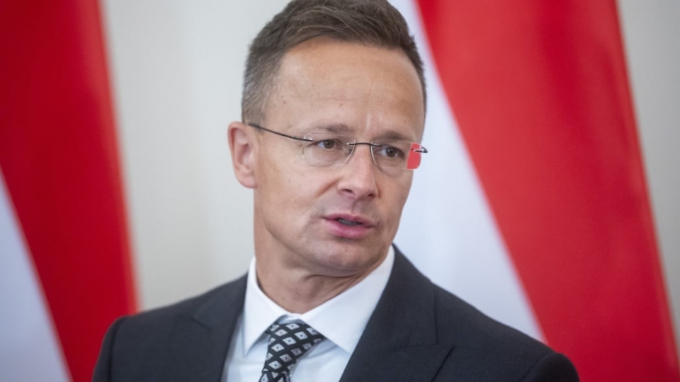 Bộ trưởng Ngoại giao và Thương mại Hungary Péter Szijjártó (Ảnh-hungarytoday.hu).jpg