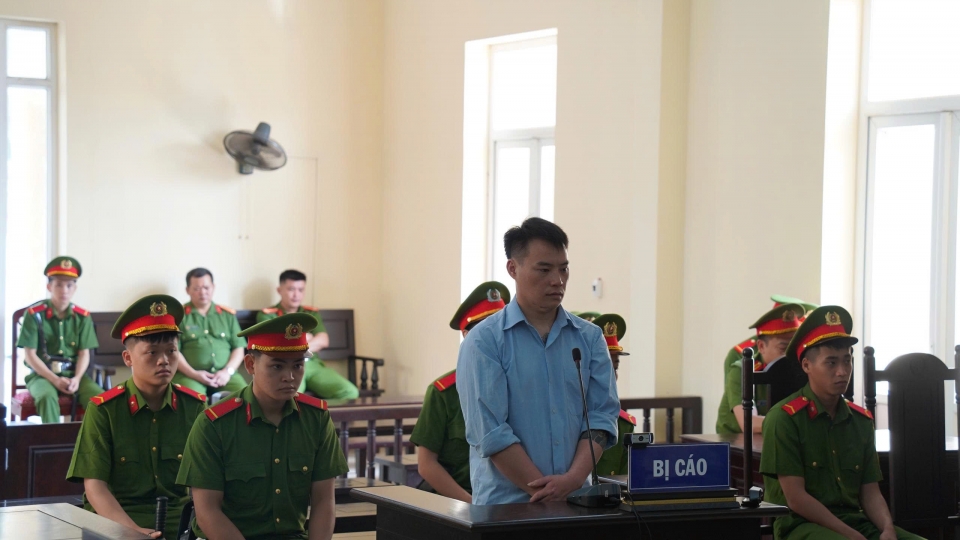 Bac Kan - Đối tượng Vàng Thanh Sá tại phiên xét xử.jpg