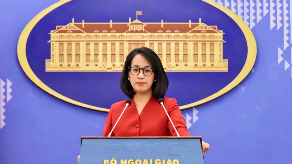 Foreign Ministry spokesperson Pham THu Hang.jpg