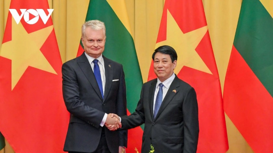 President Luong Cuong and Lithuanian President Gitanas Nauseda pict1.jpg
