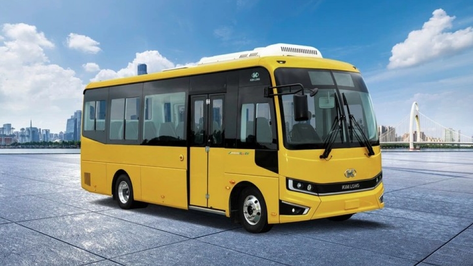 Kim Long electric buses from Vietnam officially exported to RoK