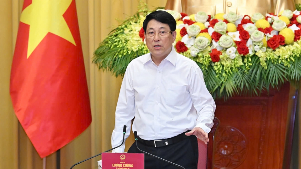 chu tich nuoc luong cuong lam viec voi hung yen va thai binh.jpg