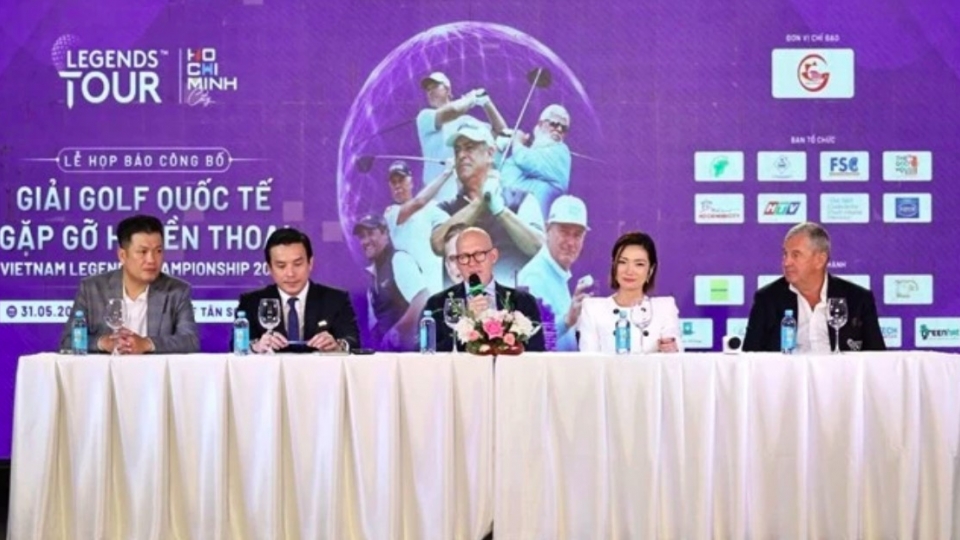 60 world golf legends to compete at Vietnam Legends Championship