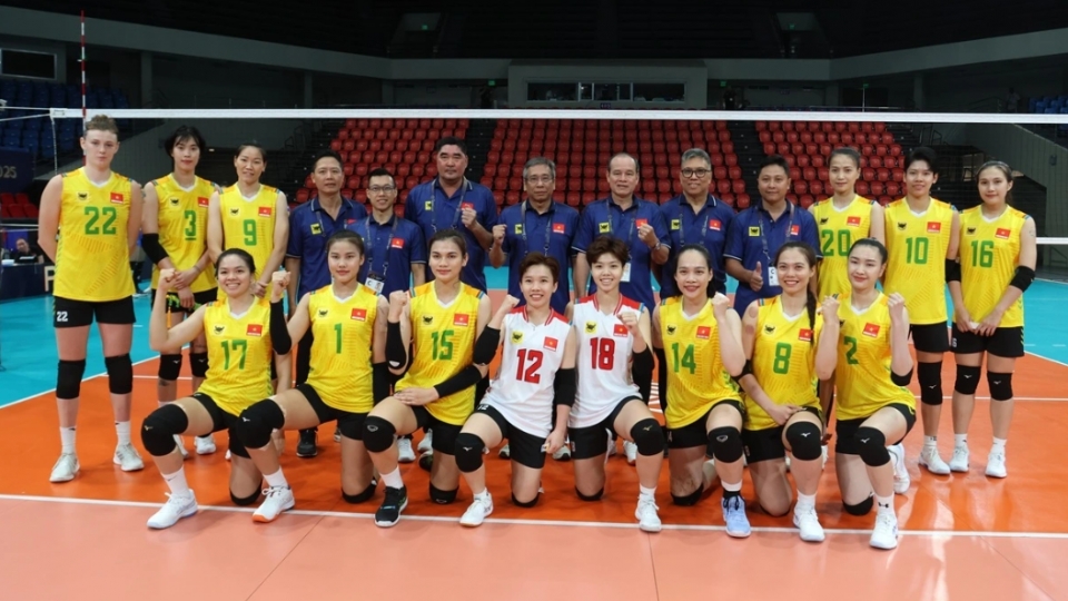 Vietnamese women's volleyball team up in world rankings