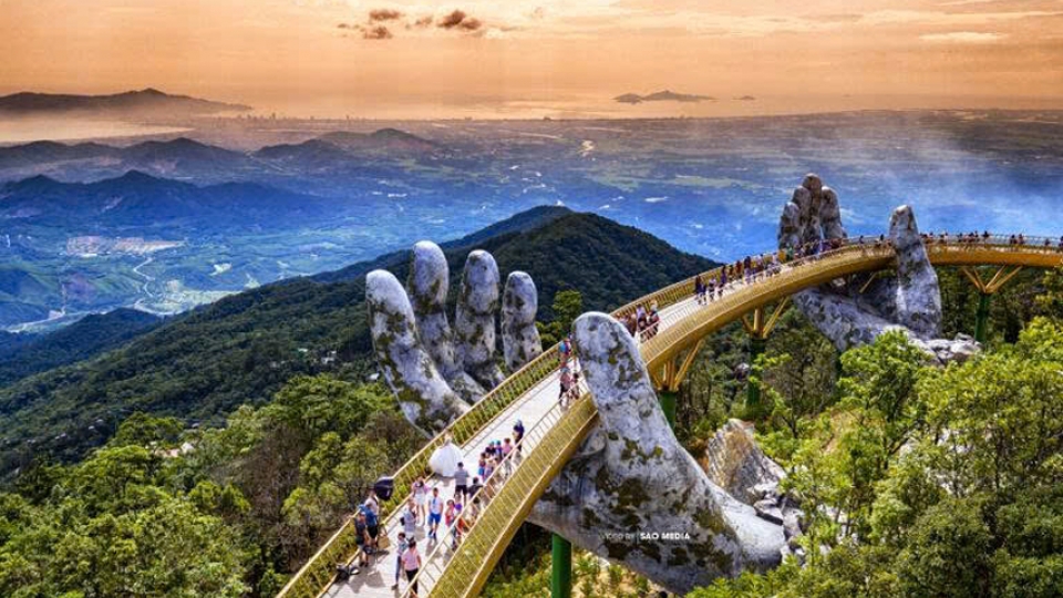 Golden Bridge in Da Nang - a major tourist destination in central Vietnam.jpg