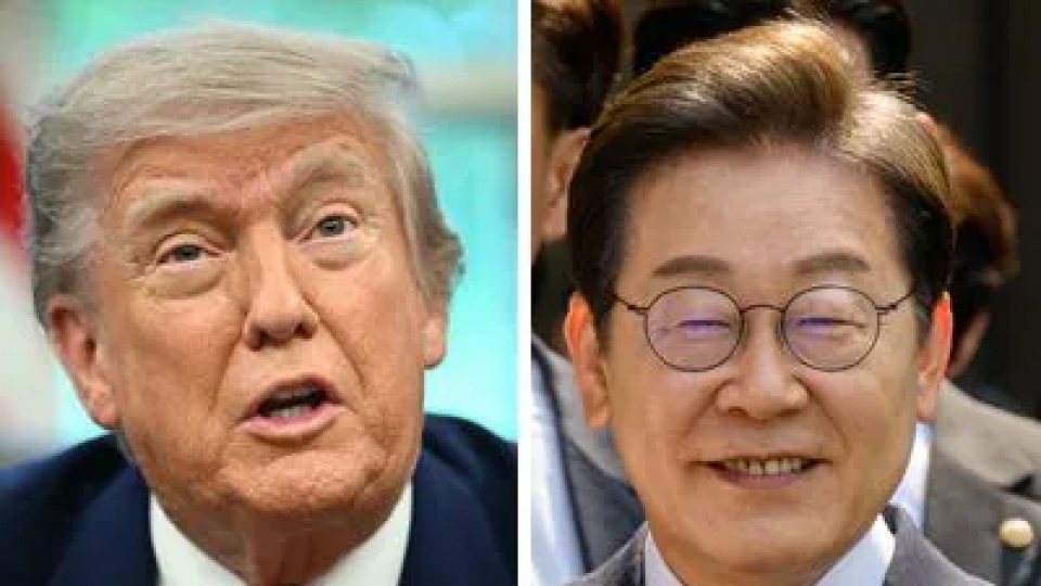 Mỹ và Hàn Quốc đều đang rất hài lòng với thỏa thuận thương mại vừa đạt được (ảnh Jiji Press).png