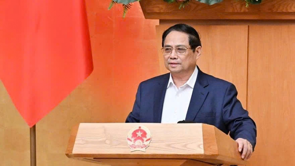 Prime Minister Pham Minh Chinh at the July legal affairs session in Hanoi on July 23.jpg