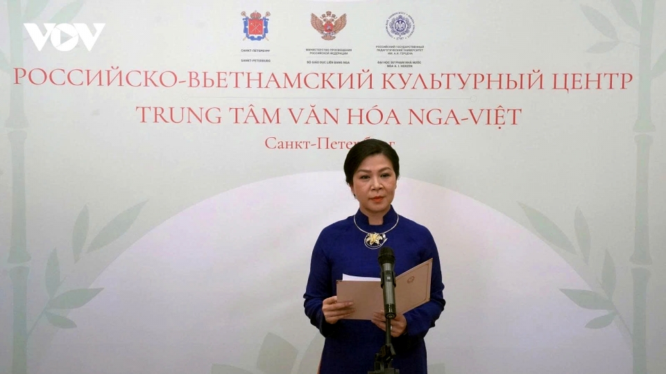 Russia–Vietnam Cultural Centre inaugurated in St. Petersburg.jpg
