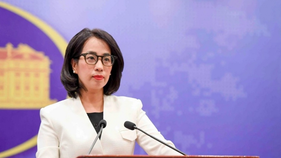 Spokesperson for the Vietnamese Ministry of Foreign Affairs Pham Thu Hang.jpg