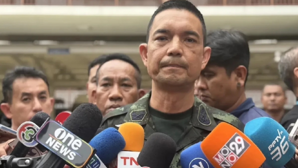 Tướng Winthai Suvaree, người phát ngôn quân đội Thái Lan - Nguồn The Nation.png