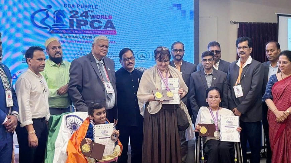 Vietnamese players grab four medals at IPCA World Chess Championship.jpg