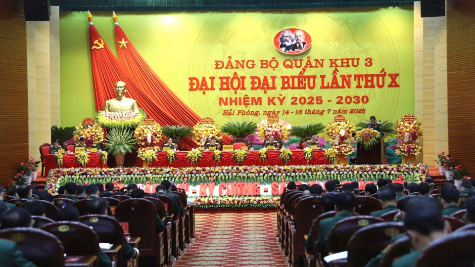 Đại hội Đảng bộ Quân khu 3 lần thứ X nhiệm kỳ 2025-2030