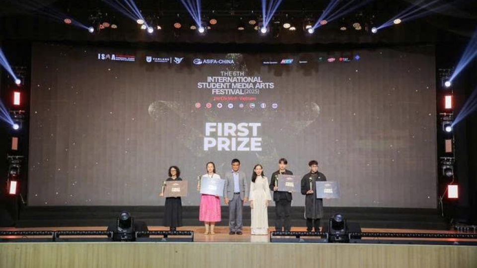 First prize for Vietnam at International Student Media Arts Festival