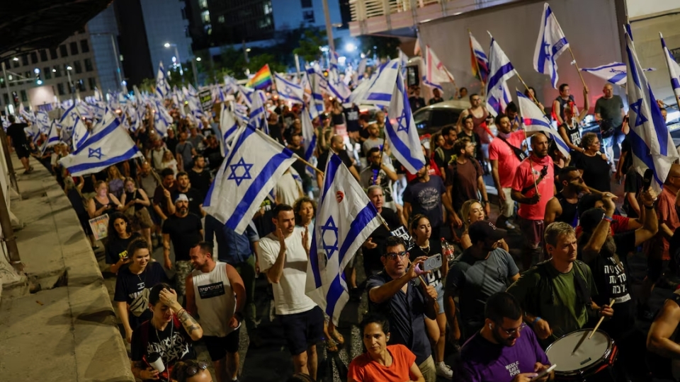 Người Israel tiếp tục biểu tình kêu gọi ngừng bắn ở Gaza