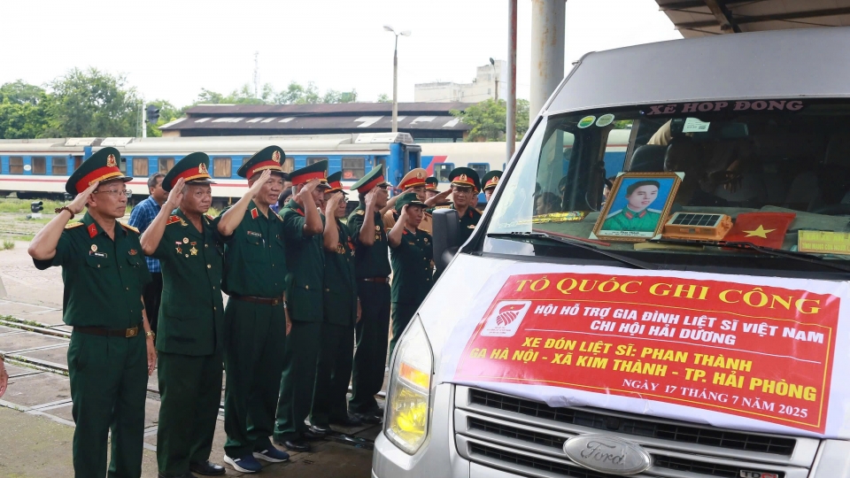 Truy điệu và an táng liệt sĩ Phan Thành tại quê nhà sau 58 năm xác minh danh tính