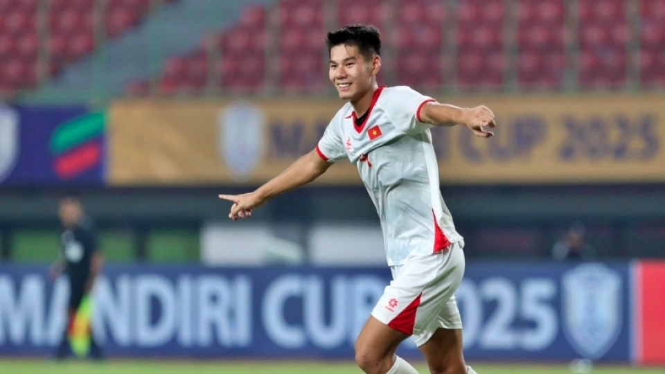 Hieu Minh among top scorers at 2025 ASEAN U23 Championship Mandiri Cup™