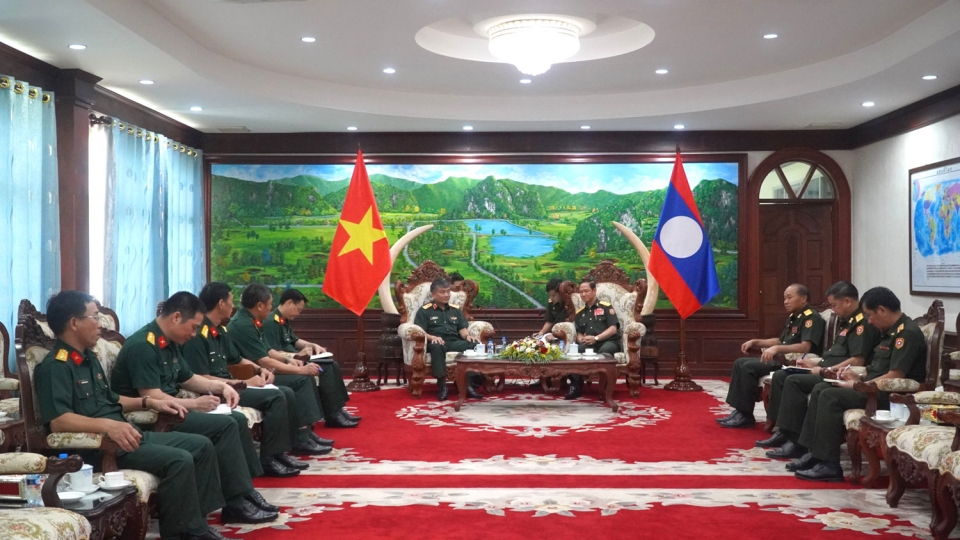 Tăng cường chia sẻ thông tin giữa Quân đội hai nước Việt Nam - Lào