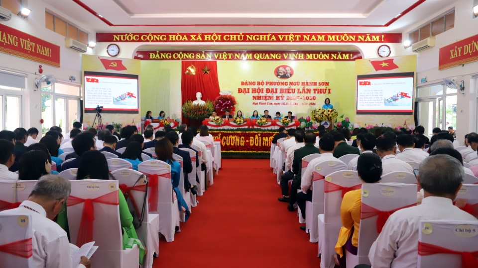 Phường đầu tiên của Đà Nẵng tổ chức đại hội điểm sau sáp nhập
