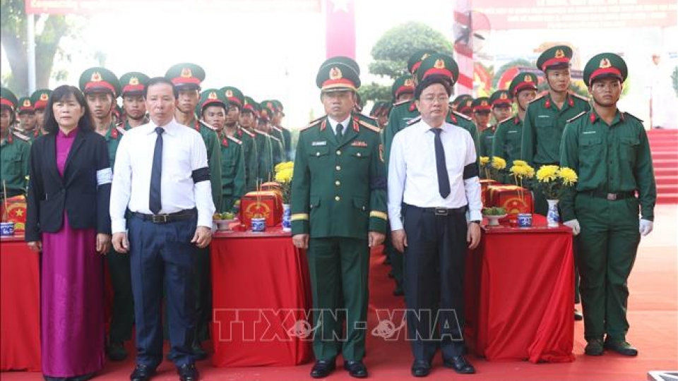 Tay Ninh holds memorial for 172 Vietnamese soldiers repatriated from Cambodia