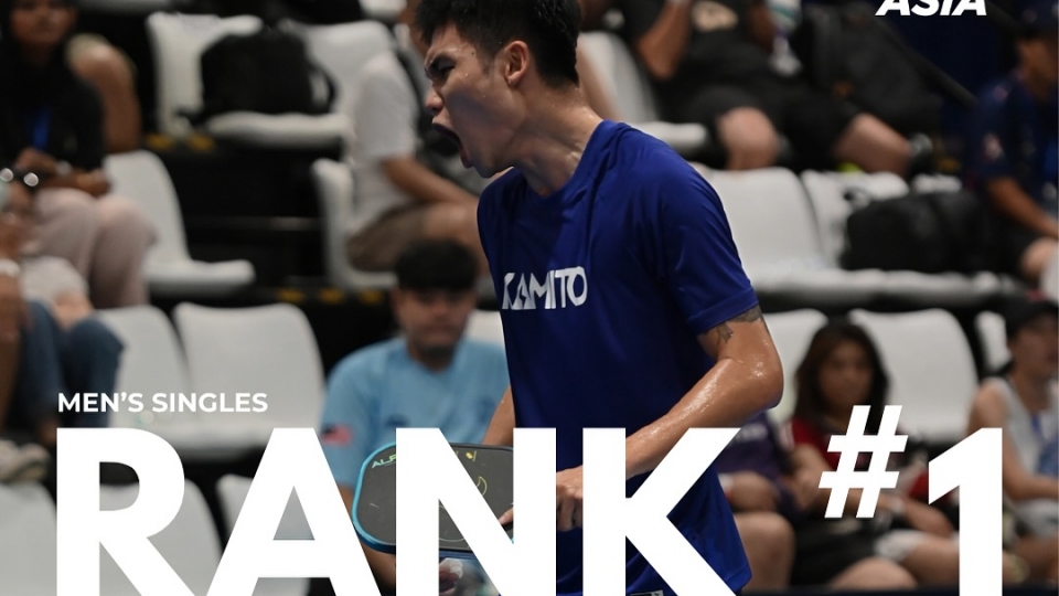 Pickleball player Trinh Linh Giang takes No. 1 position in Asia