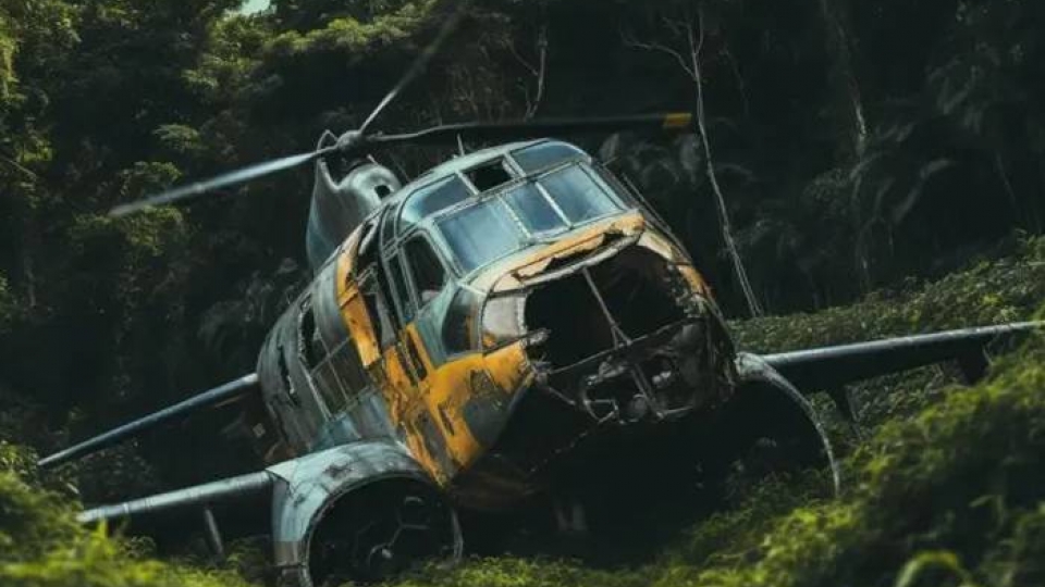 Rơi trực thăng Mi-8 tại vùng Khabarovsk của Nga, không có người sống sót