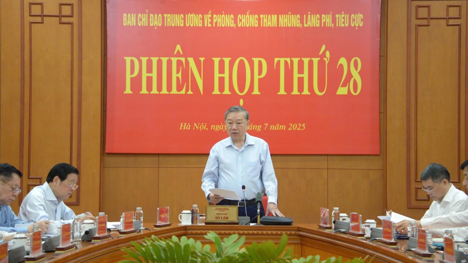 Kết quả Phiên họp 28 của Ban Chỉ đạo Trung ương về PCTN, lãng phí, tiêu cực
