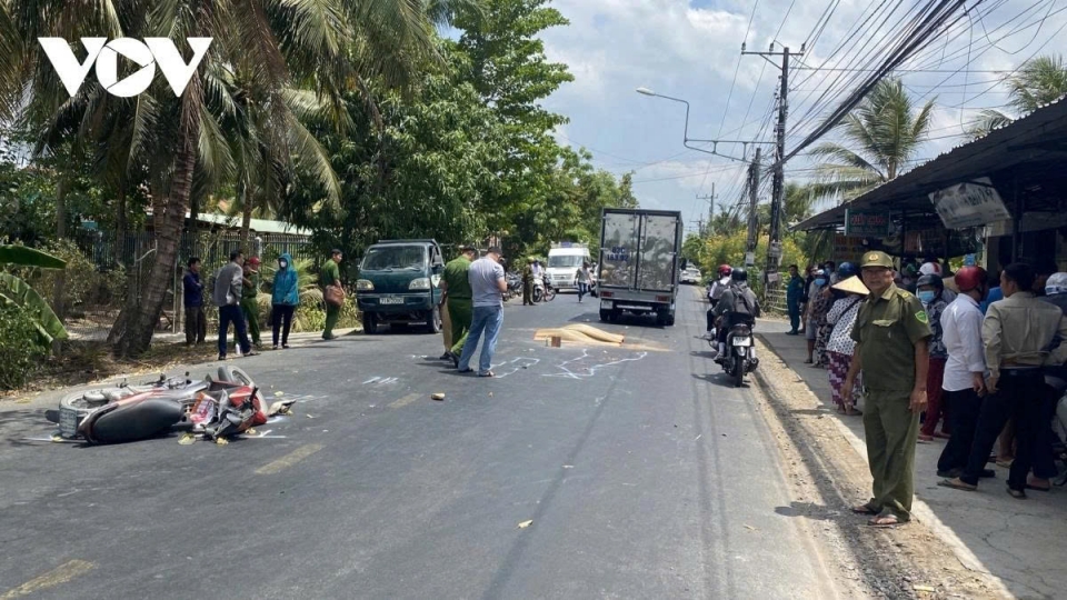A traffic accident claims a llife in Tien Giang.jpg