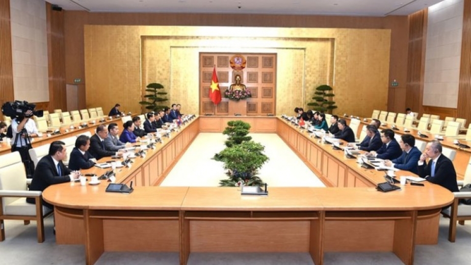 Deputy Prime Minister Ho Duc Phoc meets with the Central Enterprise Reform Committee delegation_0.jpg